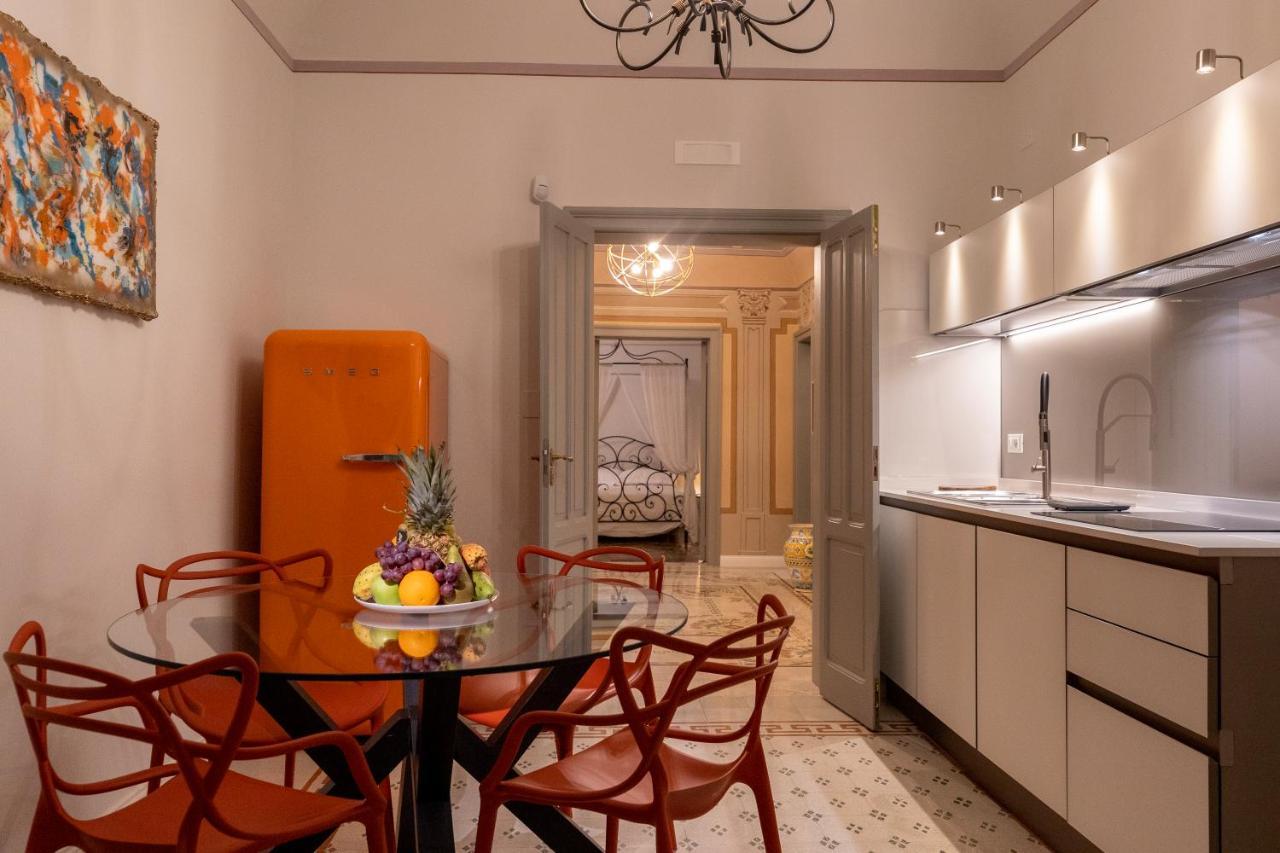 Vila Palazzo Guajana Trapani Exteriér fotografie